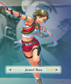 Sample status screen showing CJ as "Jewel Box"